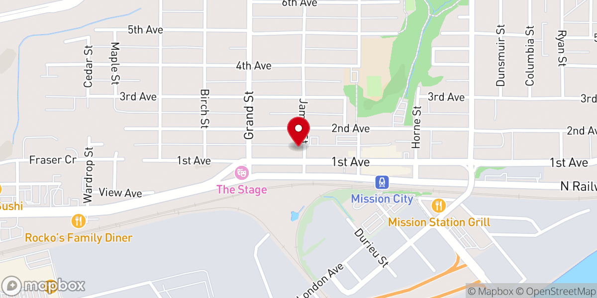 Map showing location of What's On! Mission