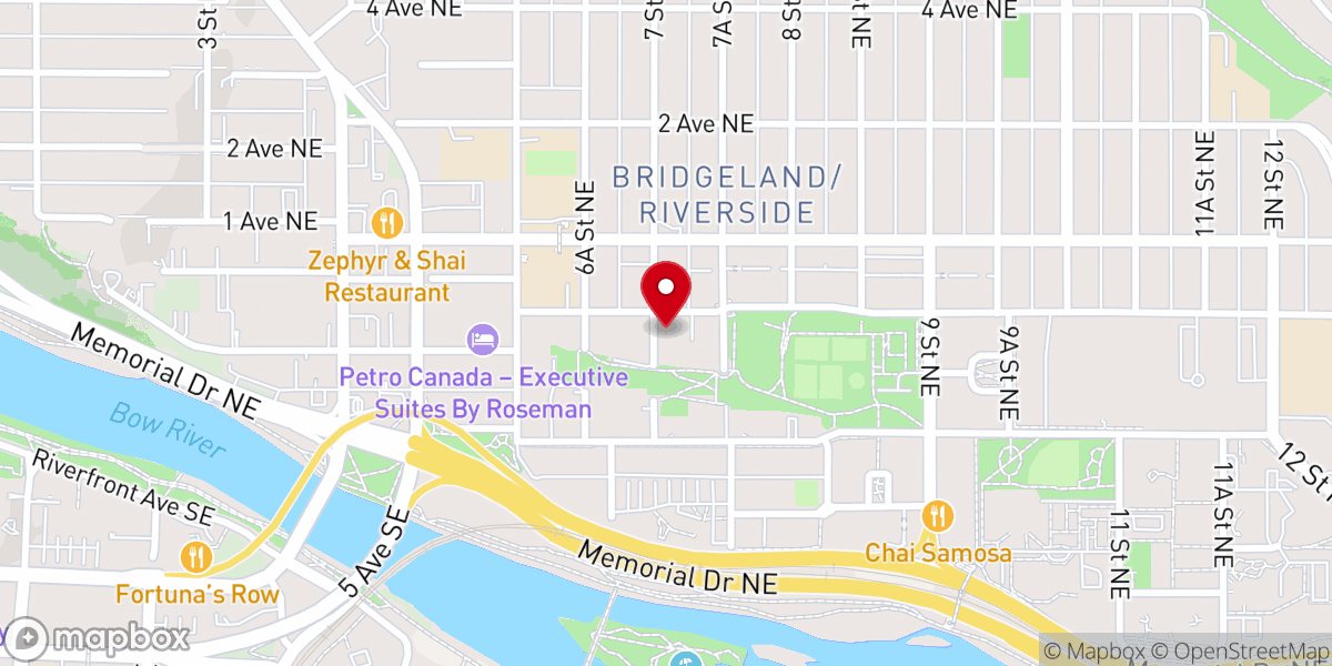 Map showing location of Lutheran Hospital Ministries