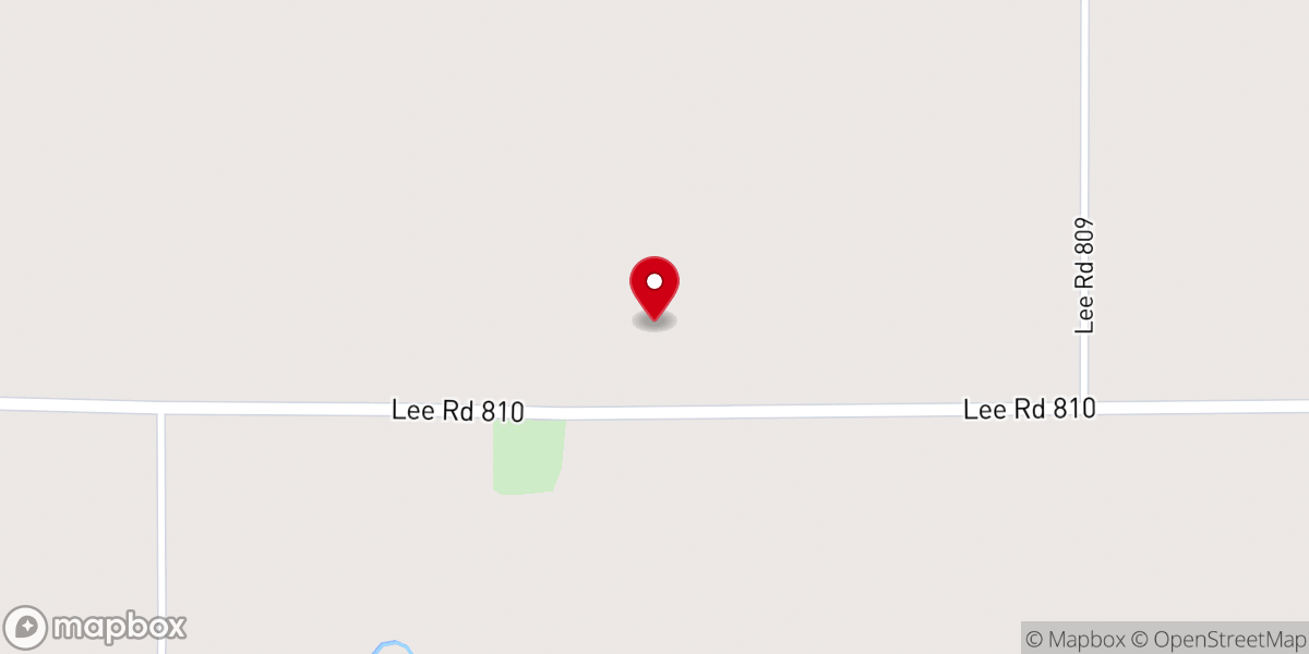Map showing location of Ragland Memorial Presbyterian Church