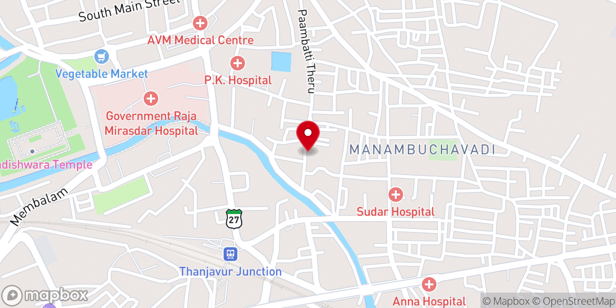 Map showing location of St. Joseph's Church