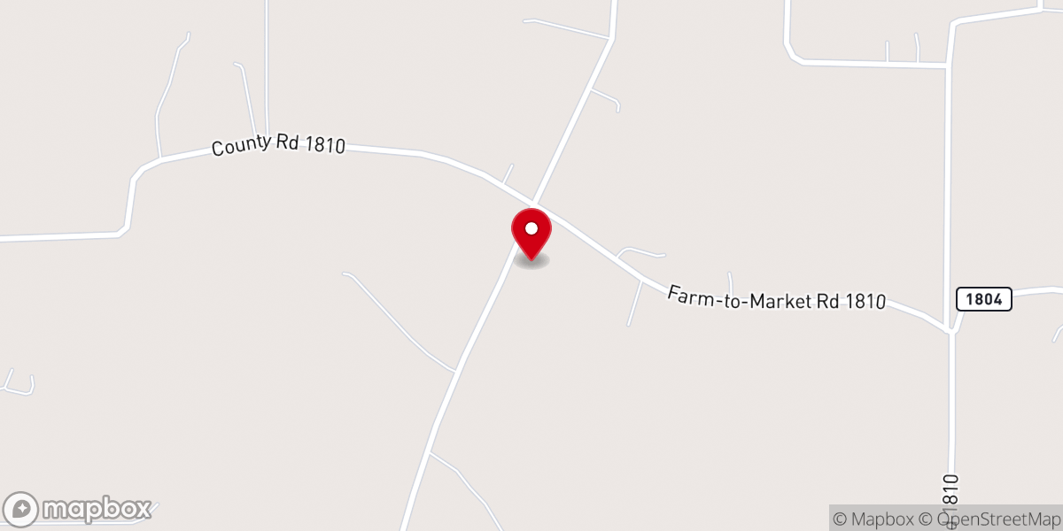 Map showing location of Nazarene Chapel