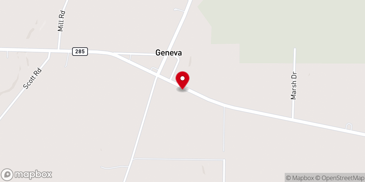 Map showing location of Faith and Grace Fellowship Inc