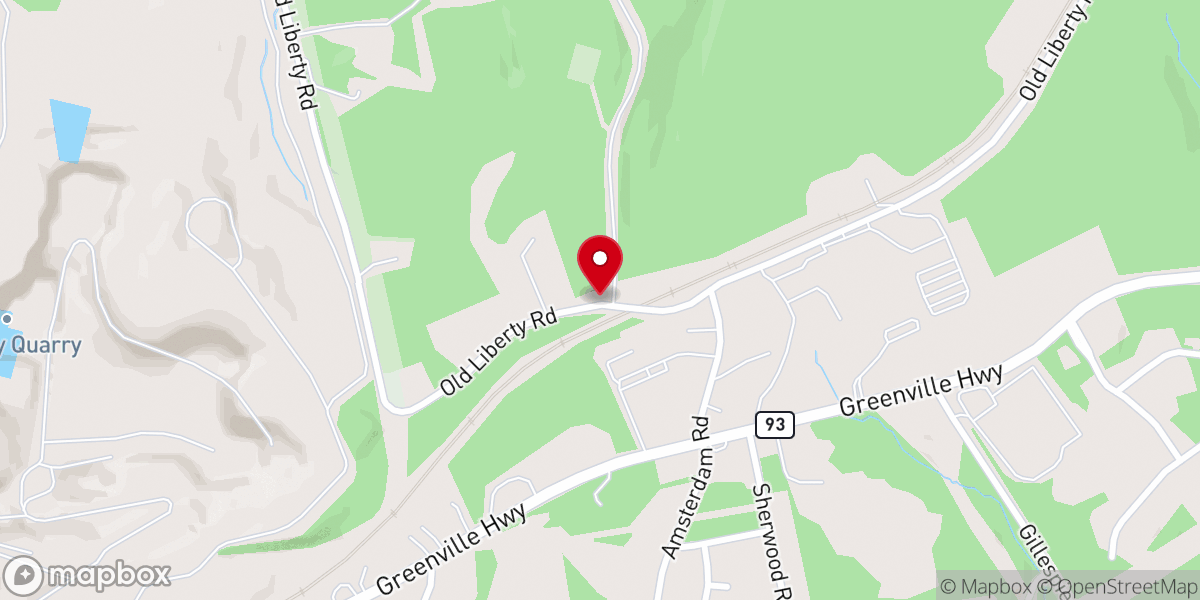 Map showing location of Harvest Praise and Worship Center