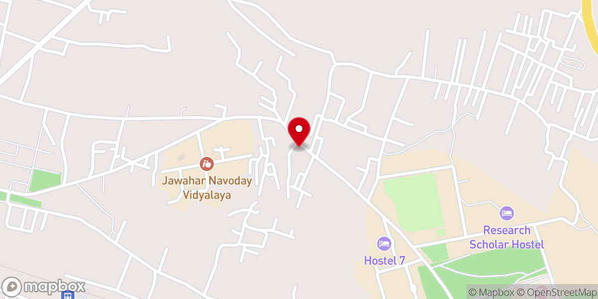 Map showing location of St. Mary's Catholic Church