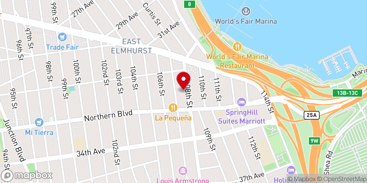 Map showing location of Eagle Christian Ministries