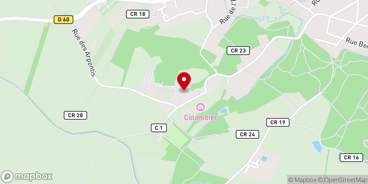 Map showing location of Abbaye Saint-Louis-du-Temple de Vauhallan