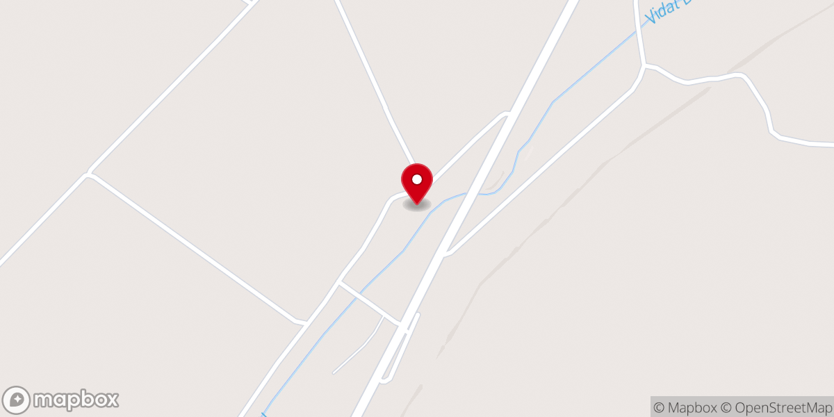 Map showing location of Pasture Green Church