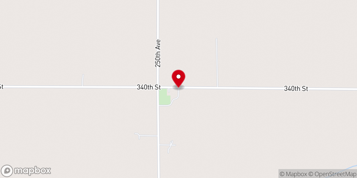 Map showing location of Immanuel Lutheran Church