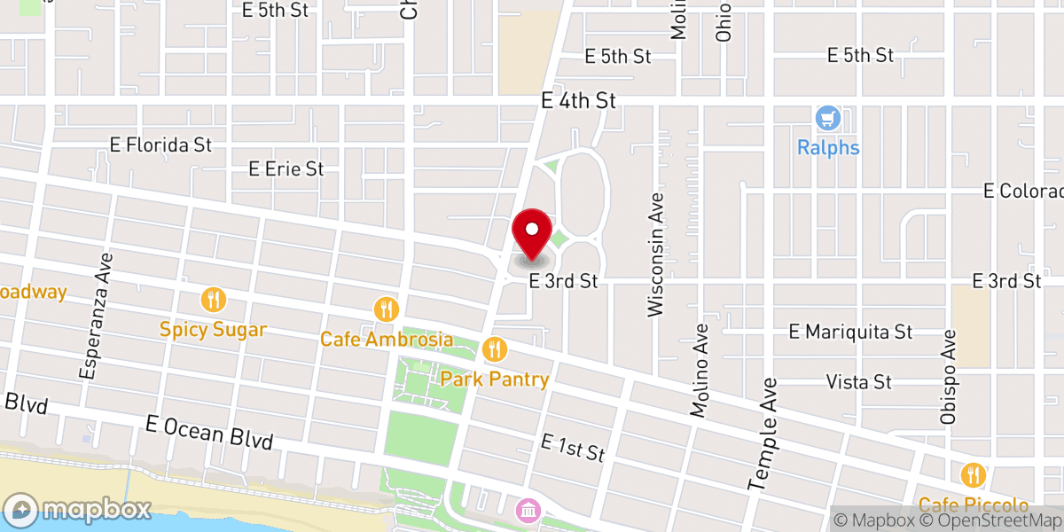 Map showing location of Grace United Methodist Church
