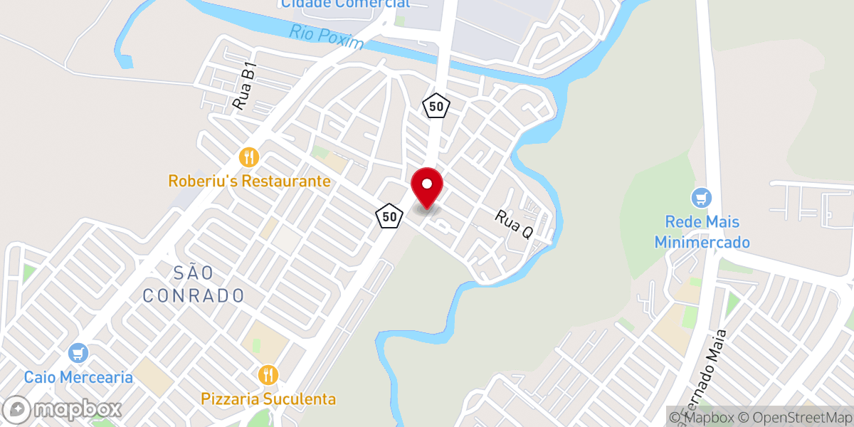 Map showing location of Assembleia de Deus- Ministério Yaveh Shammah M12