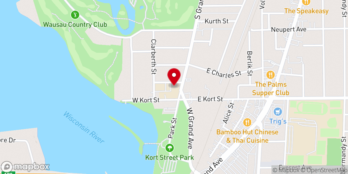 Map showing location of St Therese Child Care
