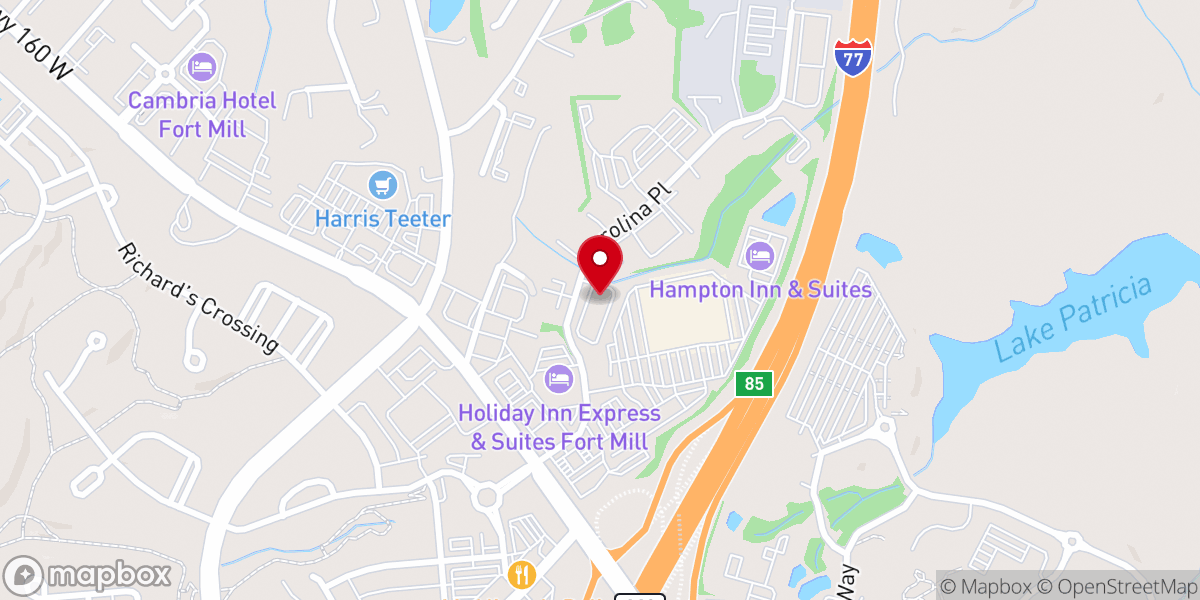 Map showing location of Faith Connections Ministry