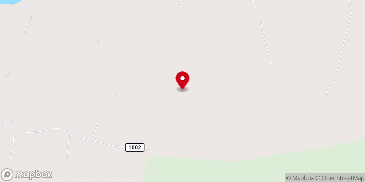 Map showing location of Zion Hill Presbyterian Church