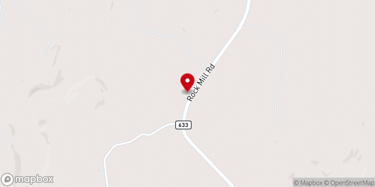 Map showing location of First Liberty Church