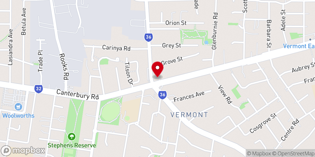 Map showing location of St. Luke’s Anglican Church - Vermont