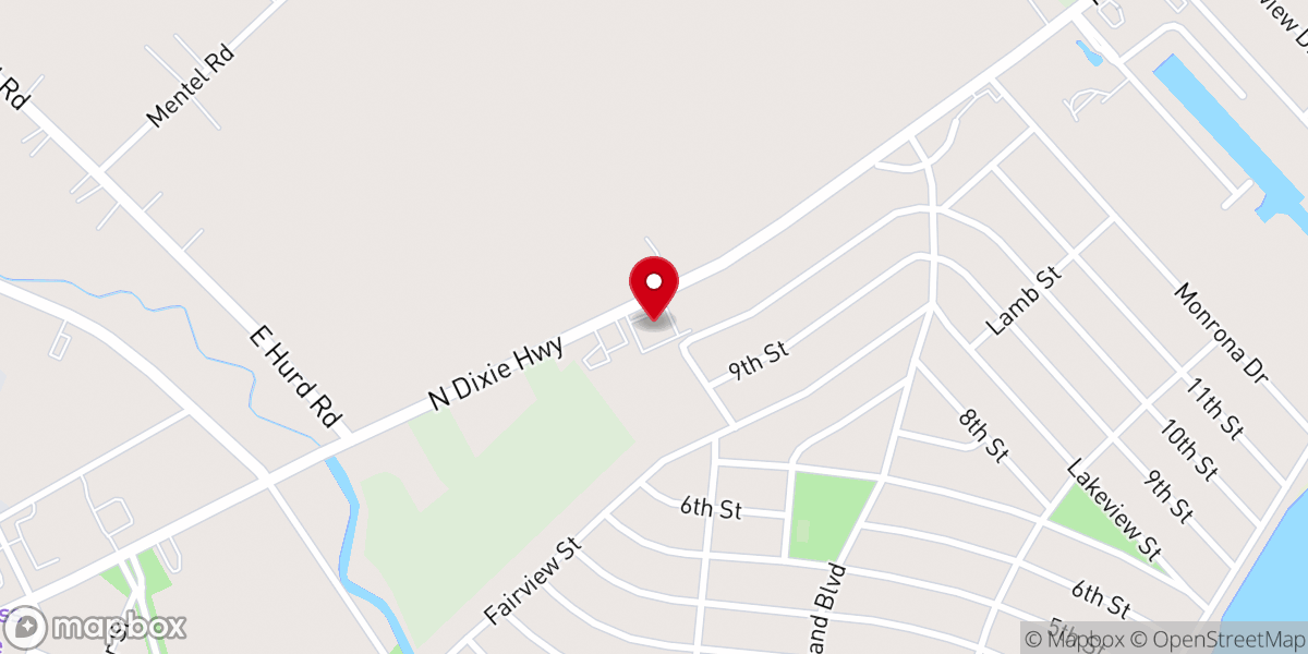 Map showing location of St Anne's Church