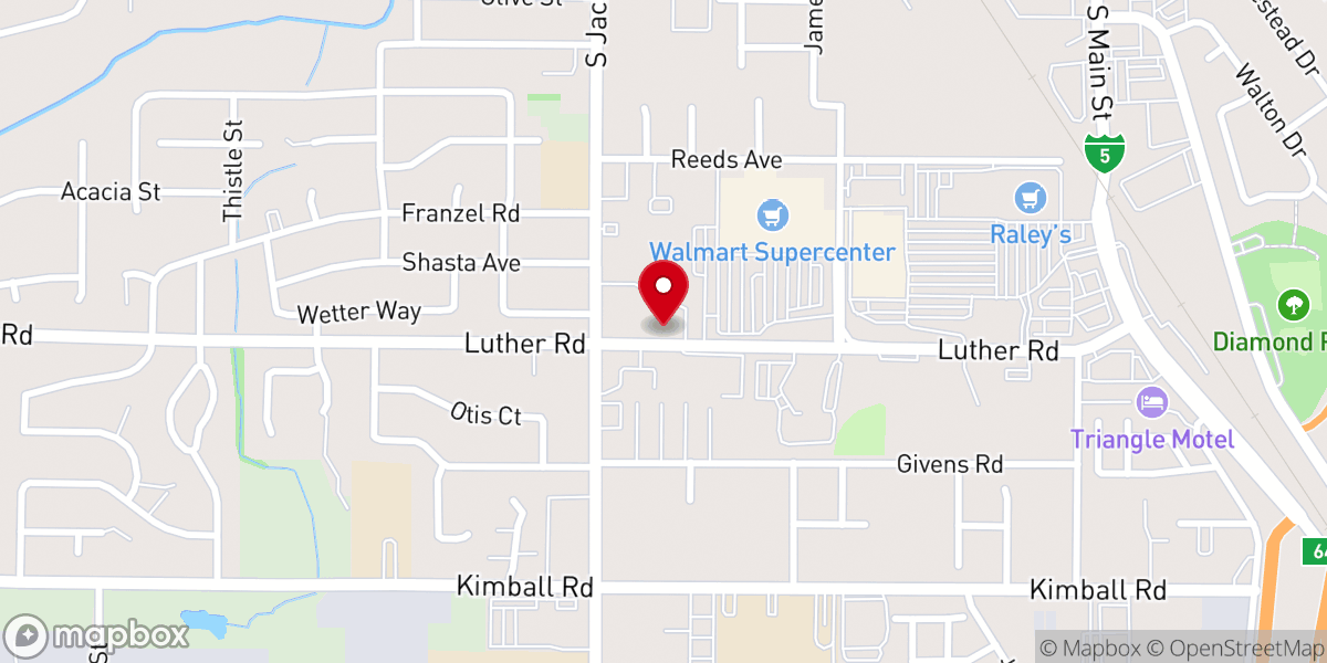 Map showing location of First Church of God
