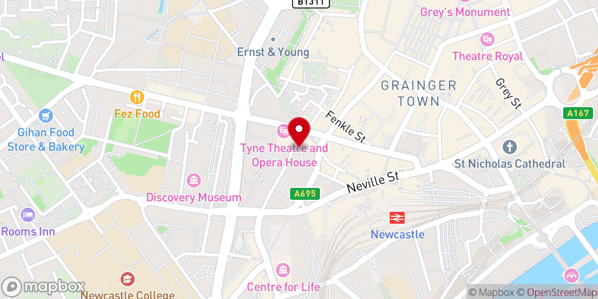 Map showing location of UCKG HelpCentre