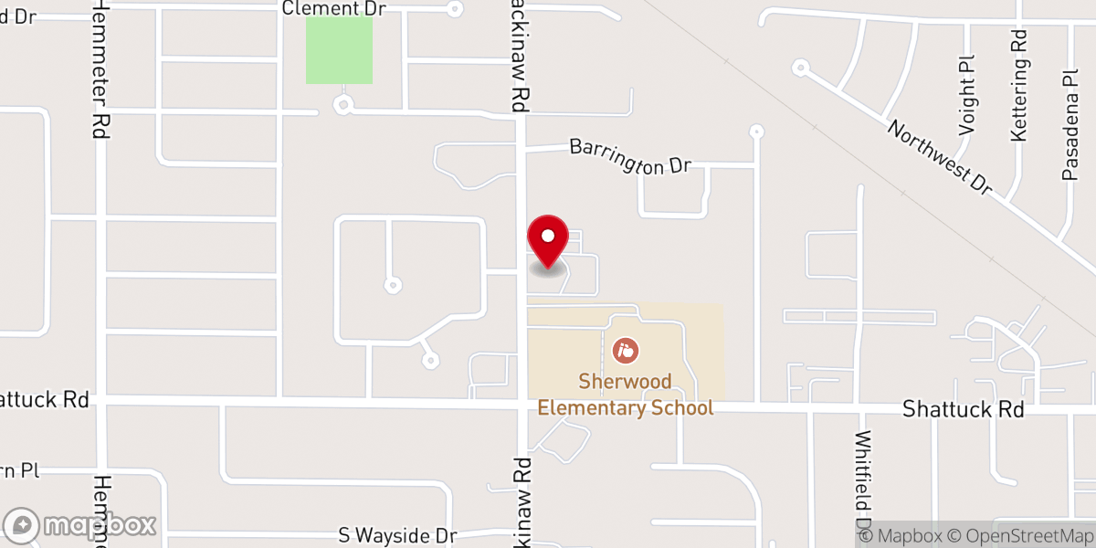 Map showing location of Forgotten Youth Ministries Inc