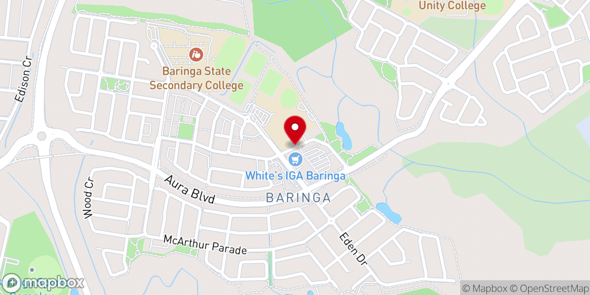 Map showing location of Aura Church