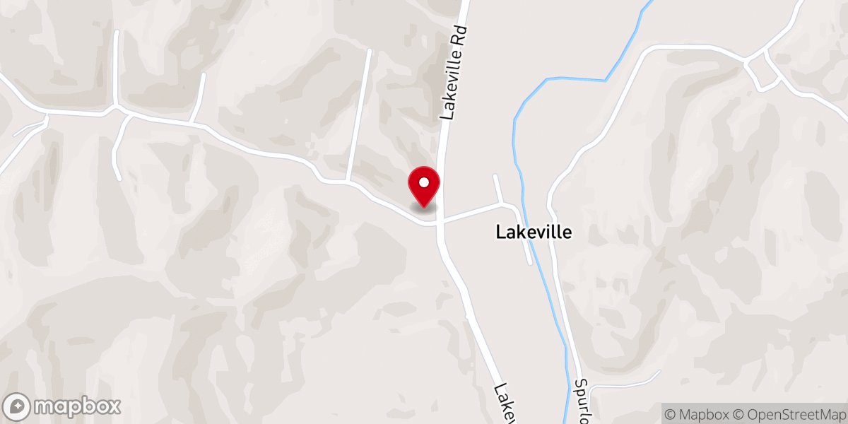 Map showing location of Stinson United Baptist Church