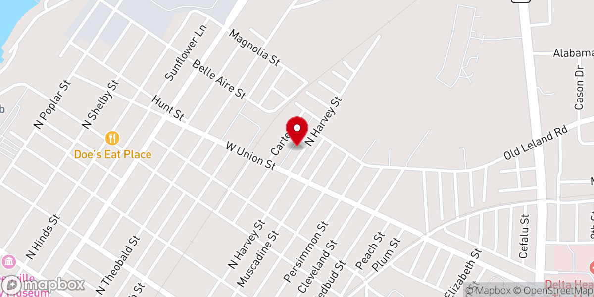 Map showing location of Anointed oasis of love