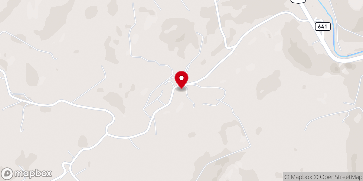 Map showing location of Smith Chapel