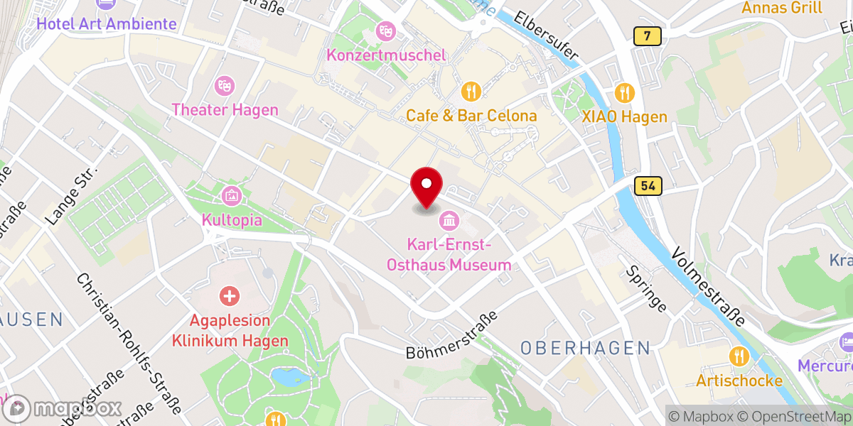 Map showing location of St. Marien