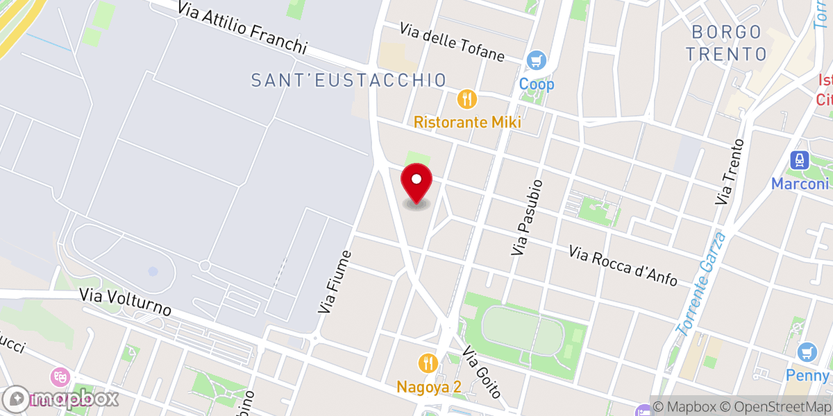 Map showing location of Chiesa Parrocchiale di Santa Maria Immacolata