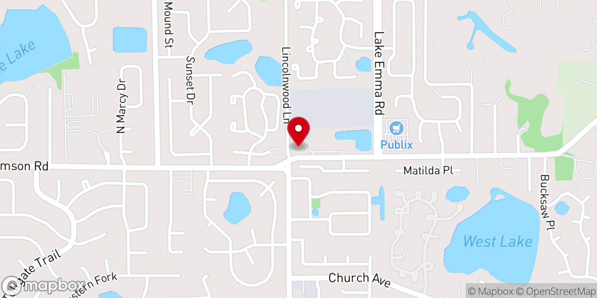Map showing location of Grace Chapel