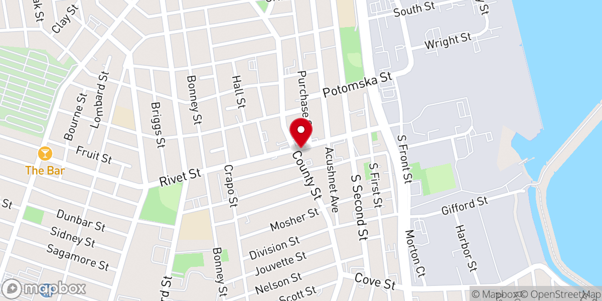 Map showing location of St Martin's Episcopal Church