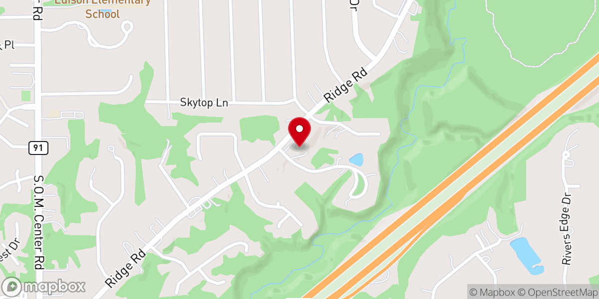 Map showing location of Grace Episcopal Church