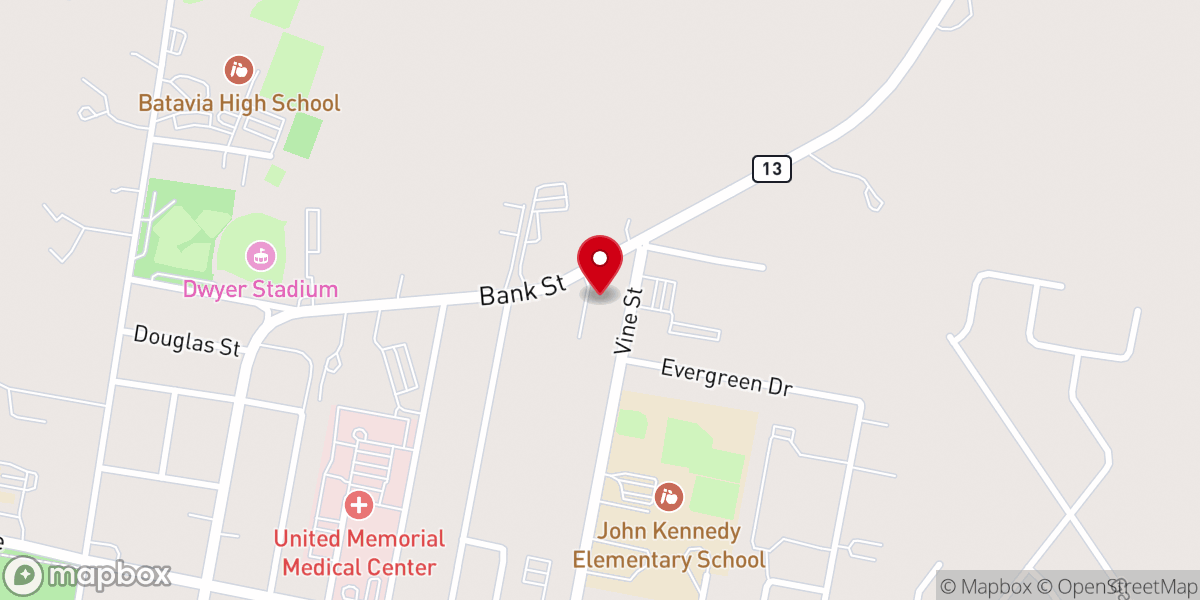 Map showing location of Northgate Youth and Community Center