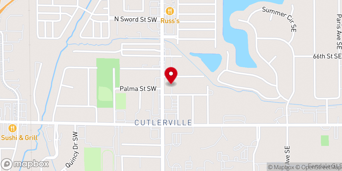 Map showing location of Mechanical Ministries Inc