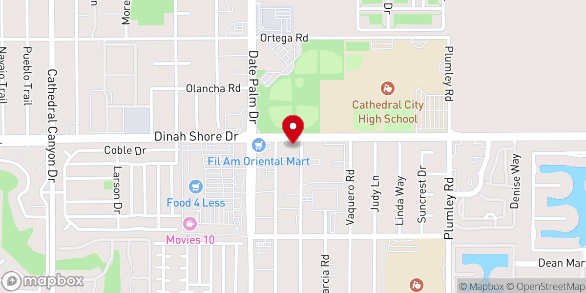 Map showing location of Apostolic Assembly of Faith