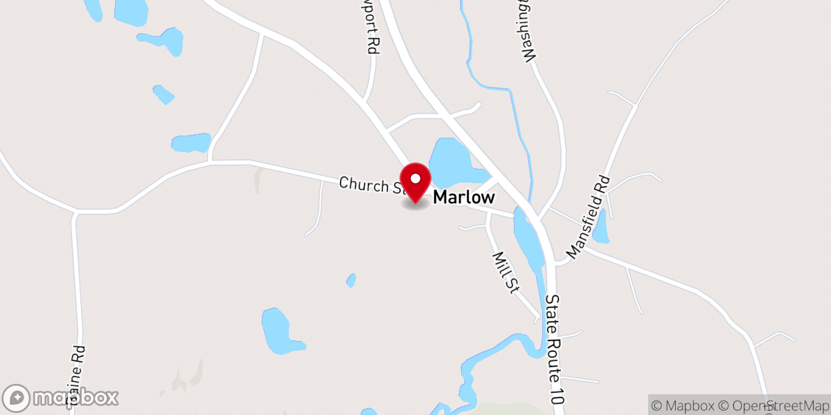 Map showing location of IOOF Forest Lodge #69