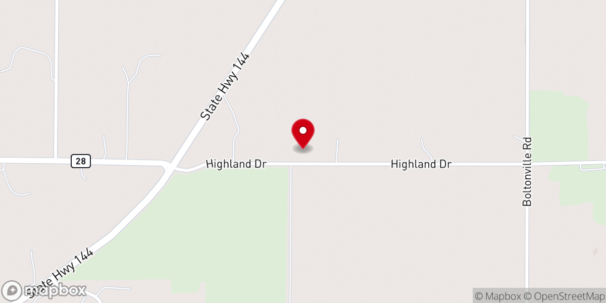 Map showing location of Saint John of God Chapel