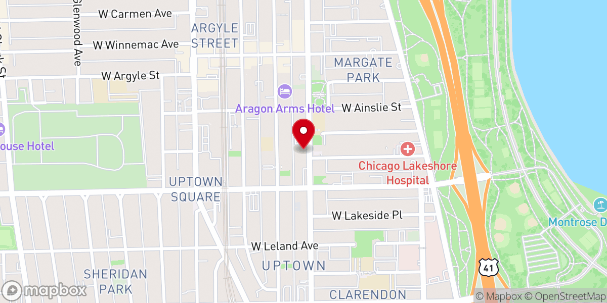 Map showing location of New Hope Christian Center Church of God in Christ