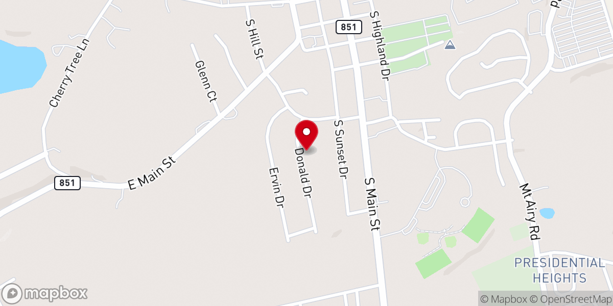 Map showing location of Fox Chapel Crossing