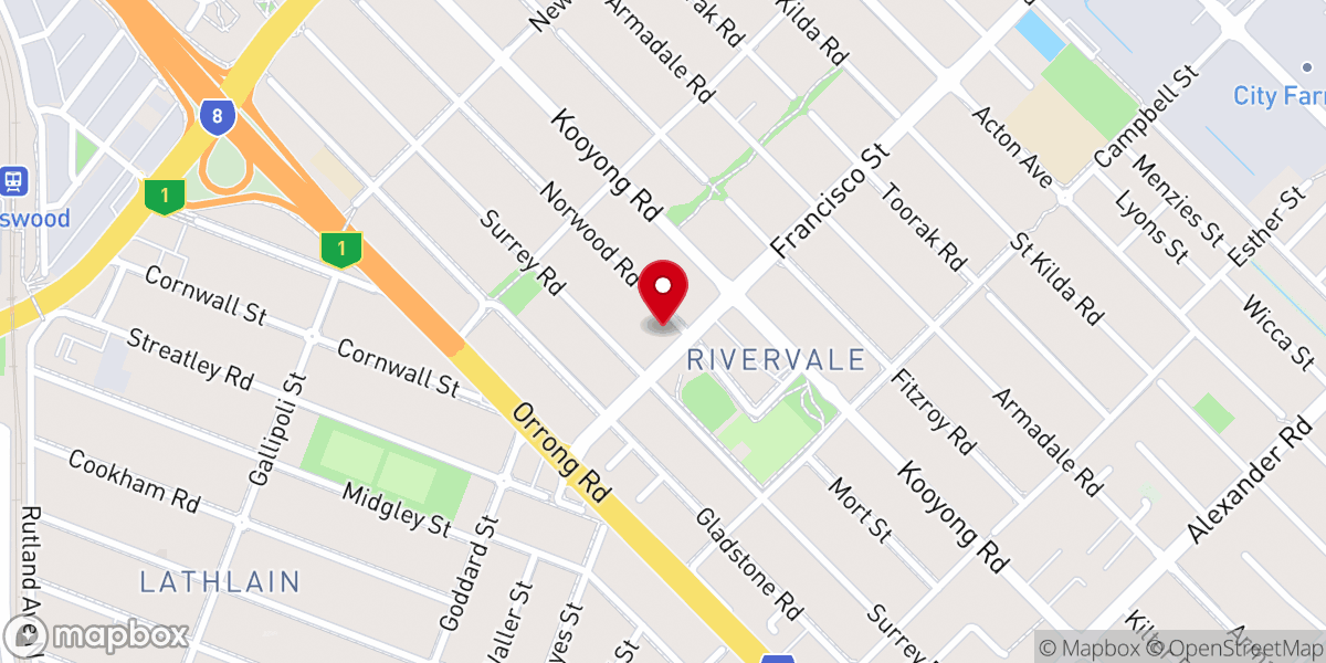 Map showing location of Lift Church
