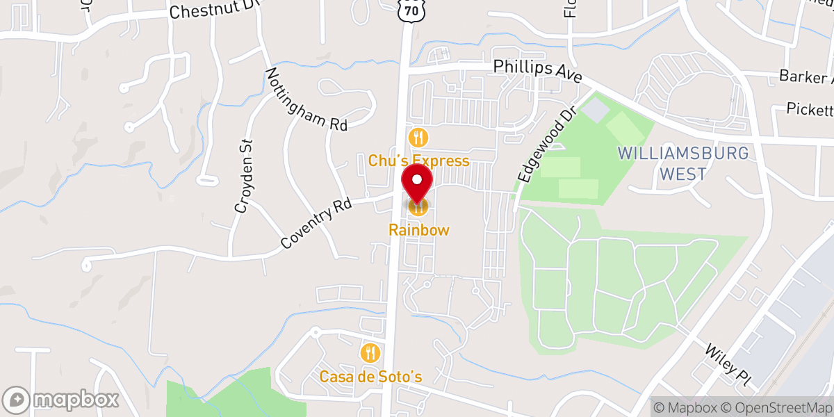 Map showing location of First Wesleyan Church