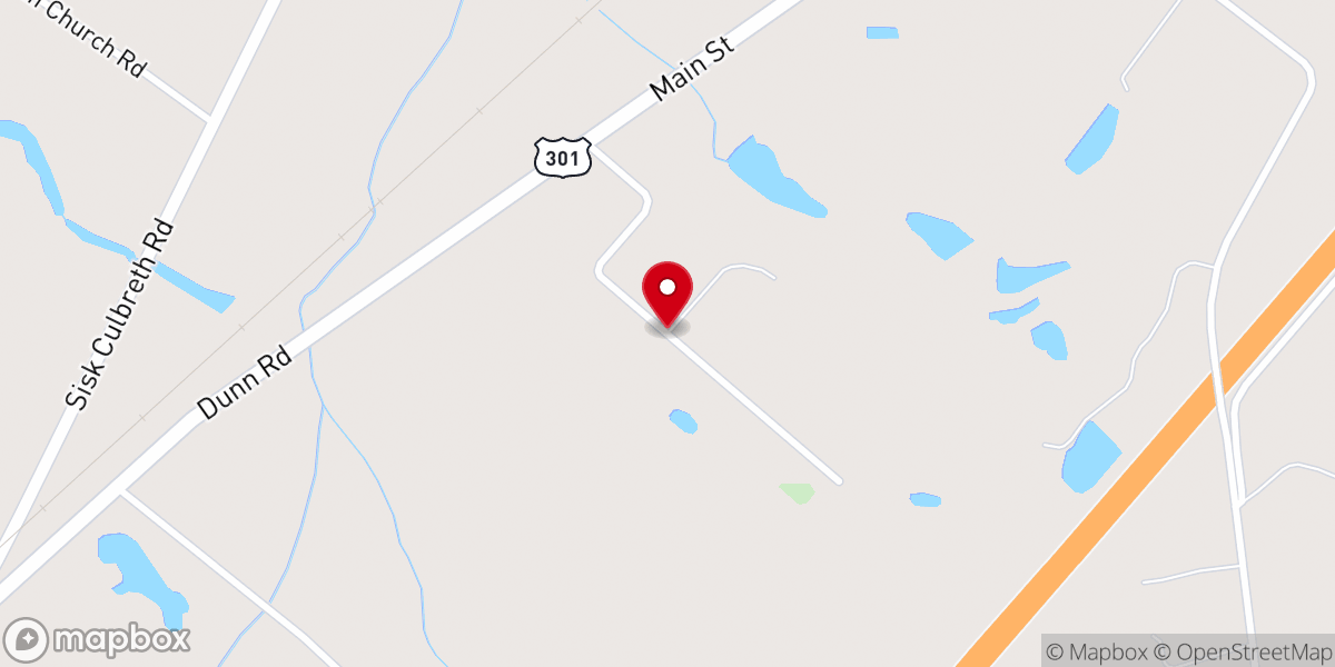 Map showing location of Holiness Chapel