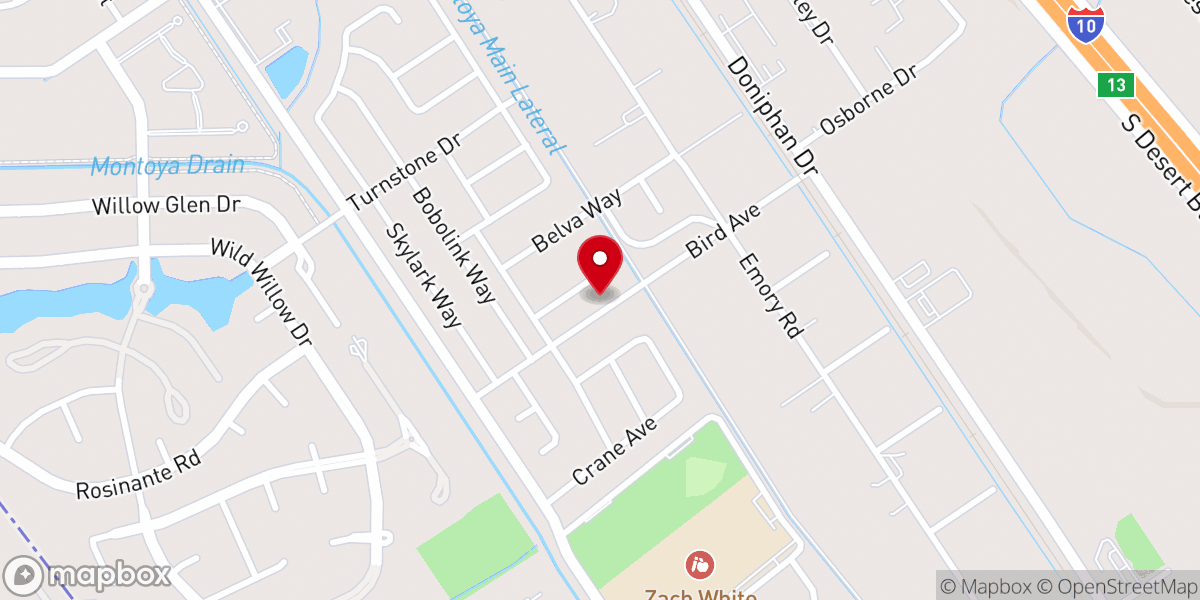 Map showing location of The Church In El Paso