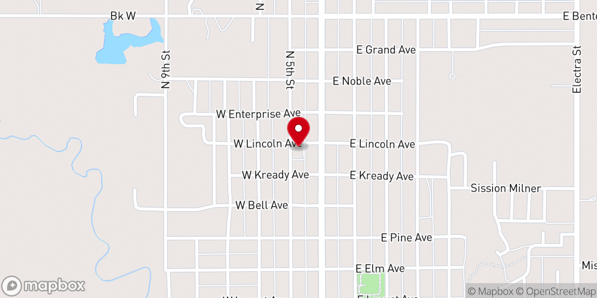Map showing location of Queen of All Saints Catholic Church