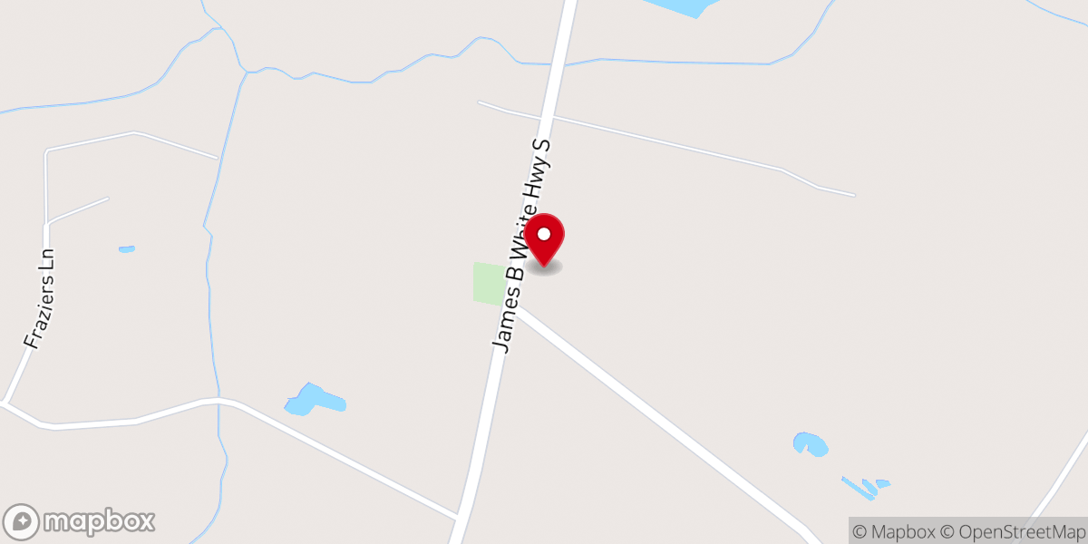 Map showing location of Bethel Lebanon Church Parsonage