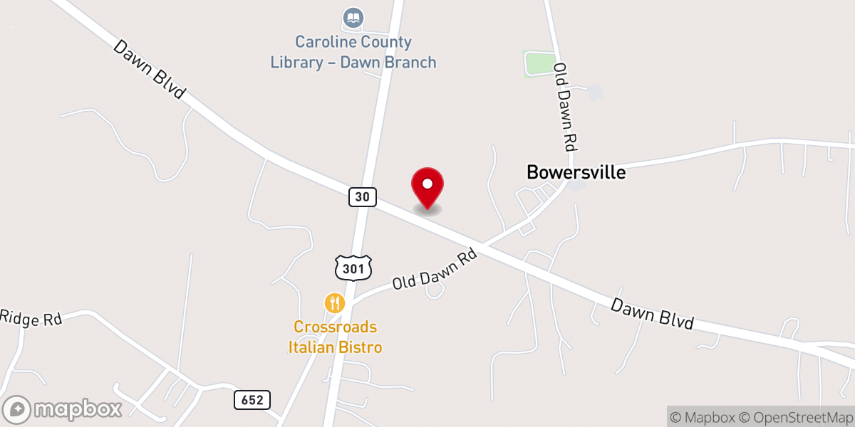 Map showing location of Agape Family Life Church