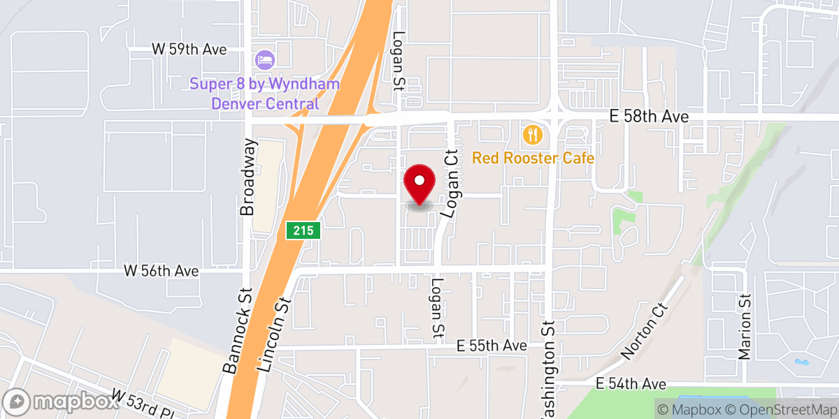 Map showing location of Hilltop City Church