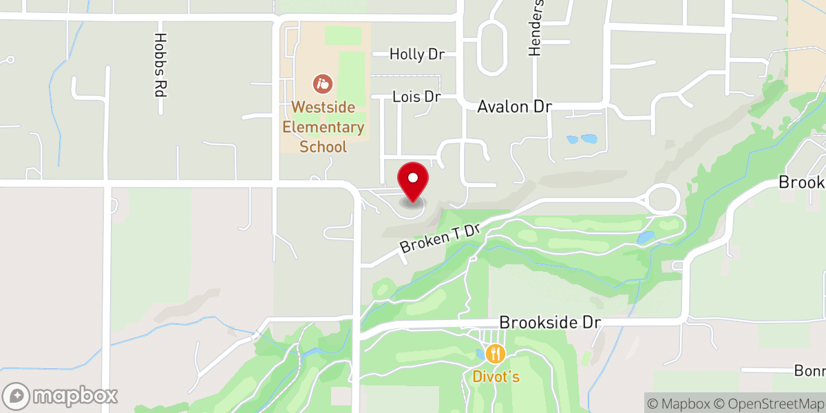 Map showing location of Hood River Valley Christian