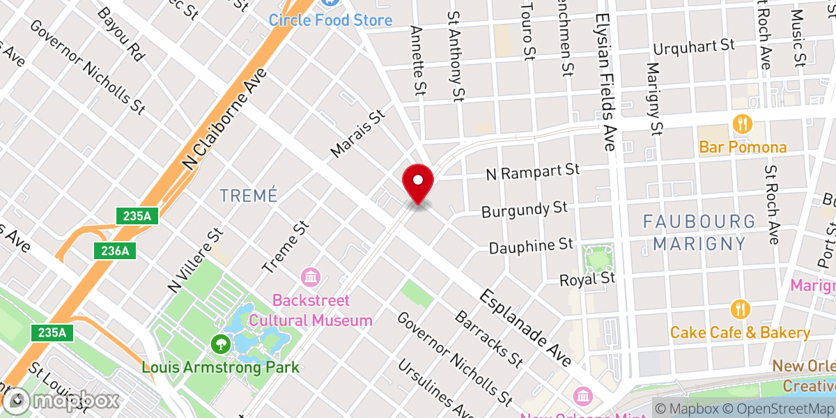 Map showing location of Freewill Helping Hand Divine Spiritual Temple