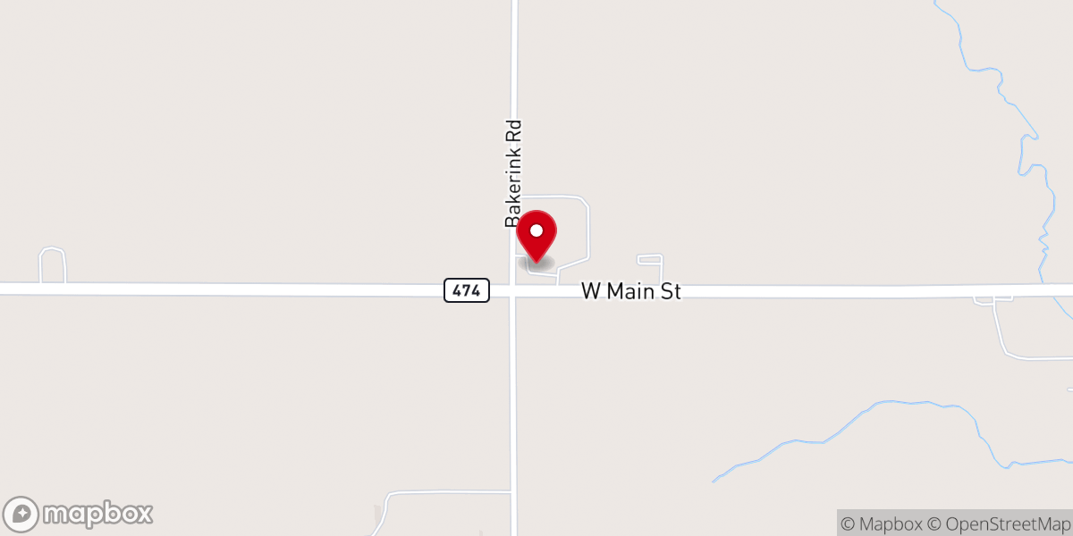 Map showing location of 5&2 Ministry